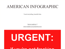 Tablet Screenshot of americaninfographic.com